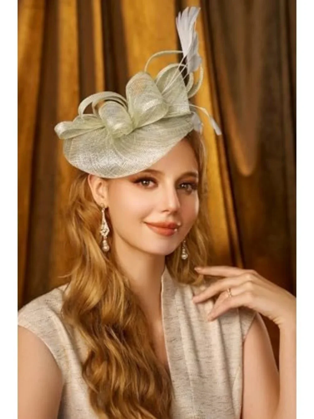 Elegant Glitter Pillbox Hat for Women | Tea Party & Derby Fascinator Accessory